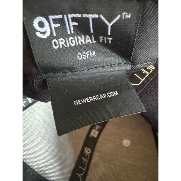 New Era 9Fifty Original Fit Snapback Cap NY Yankees Navy Blue & White Adjustable - Picture 5 of 6